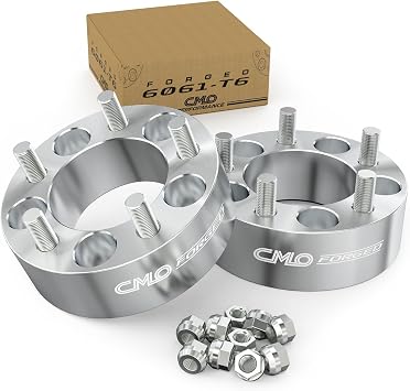 Customadeonly 5x5.5 5x139.7 Wheel Spacers 3 Inch 2pcs Lug Centric 108mm Bore 9/16" Studs Compatible with Ram Trucks Forged Aluminum 75mm Spacers