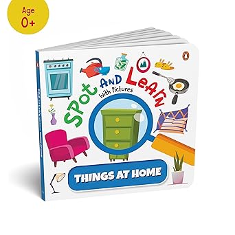 Spot and Learn with Pictures: Things at Home