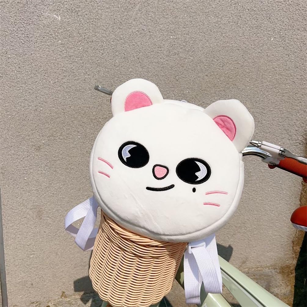 SKZ Mini sac à dos en peluche - Sac à dos KPOP au design SKZoo pour filles/adolescentes