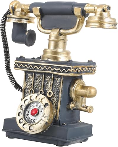 Adorno de teléfono de estilo europeo Característica de decoración rosa pequeña con falso modelo de teléfono en miniatura mini adornos de casa