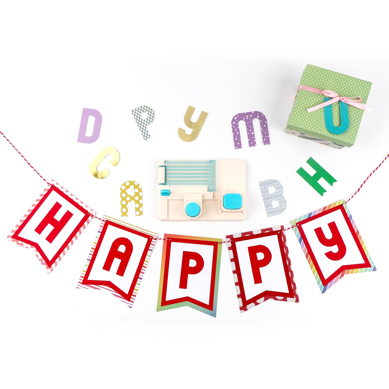 BAOFALI – Mini planche à perforer en forme de lettres de l'alphabet de 15,2 x 10,8 cm pour loisirs créatifs, cartes, scrapbooking, décoration de fête, projets d'artisanat personnalisés, bannières
