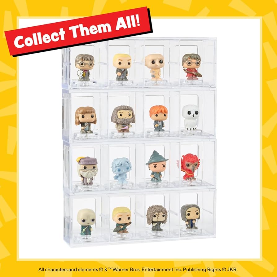 Funko Bitty POP! HP - Harry in Robe with Scarf, 4-Pack - Harry Potter,  Draco Malfoy, Dobby and A Surprise Mystery Mini Figure - 0.9 Inch (2.2 Cm)  - Harry Potter Collectable - Gift Idea - Cake Topper : Toys & Games -  Amazon.com