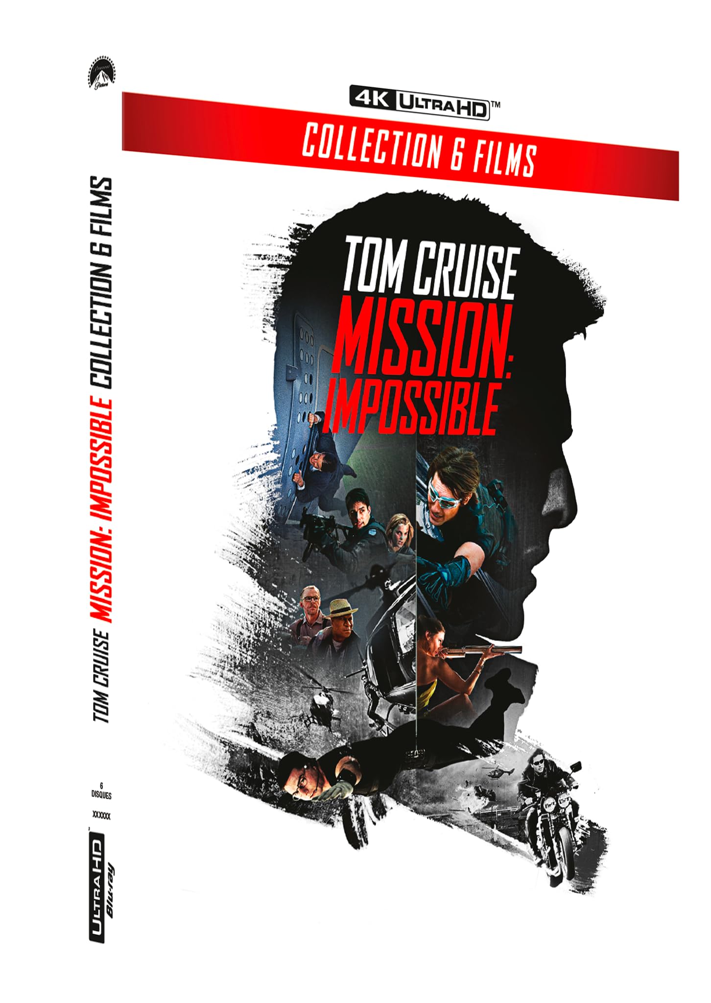 Amazon: Mission : Impossible-Collection 6 Films [4K Ultra HD]: DVD