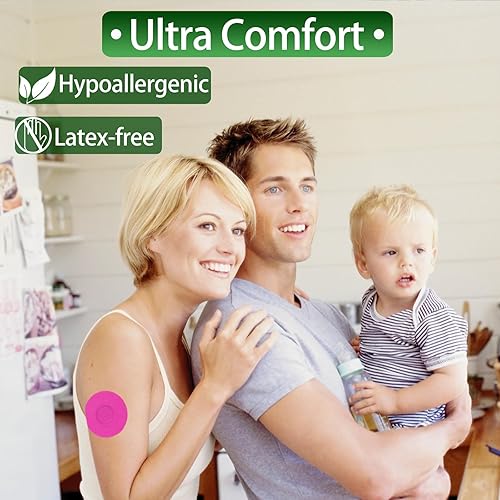 Miniatura 3 de 3 cubiertas impermeables para sensores, paquete de 20 parches adhesivos de estilo libre para libre, 3 cubiertas de sensores, cinta flexible CGM