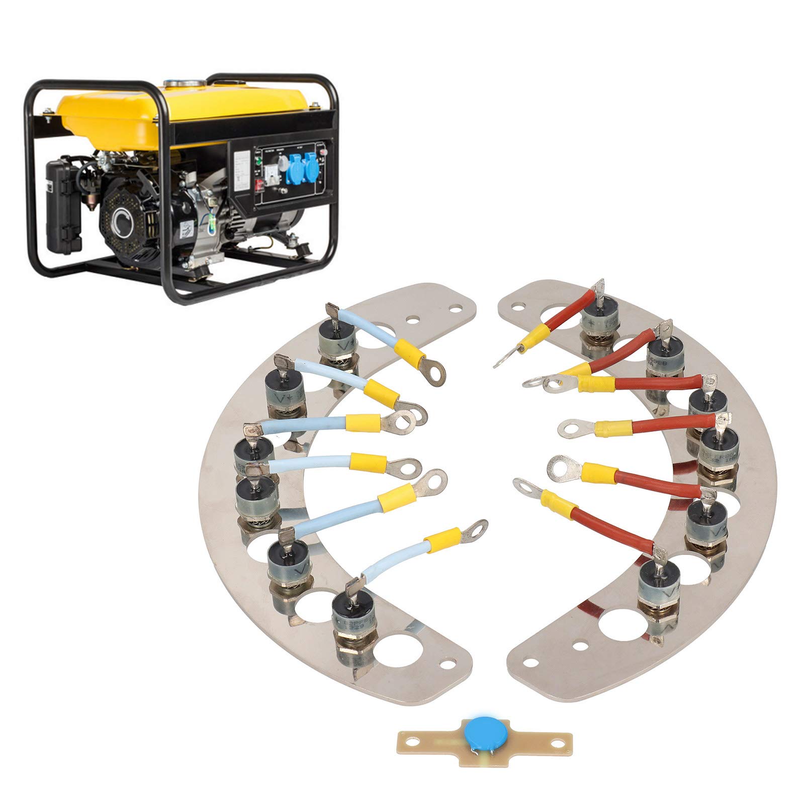 aqxreight Dioden Gleichrichter Iron Commutation Modul Geeignet für LSA49.1 Leroy Somer Generator Accessoires
