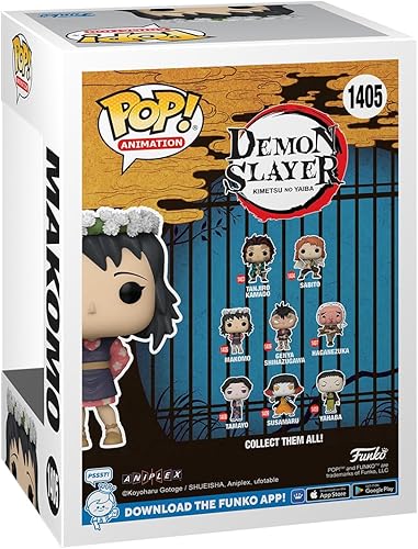 Miniatura 3 de Funko Pop! Animation Demon Slayer - Makomo - (Tocado de flores) - Figura de vinilo coleccionable - Idea de regalo - Producto oficial - para niños y