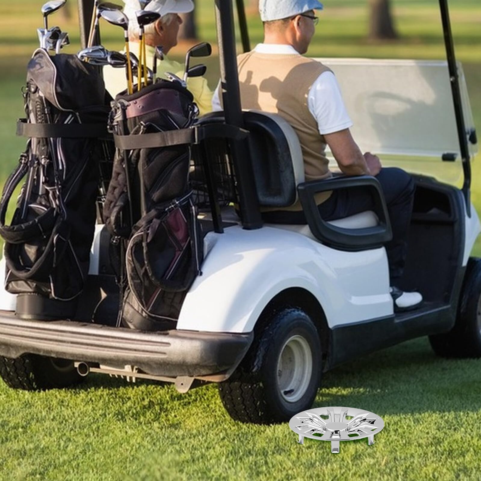 2 Szt Osłony Koła Samochodowego Osłona Koła Wózka Golfowego Kołpak Środkowy Wózka Golfowego Kołpaki Do Wózków Golfowych Kołpaki Do Kół Samochodowych Zamienne Ozdobne