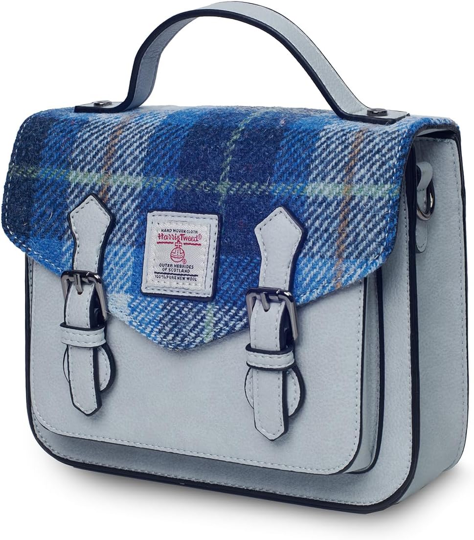 Islander® The Calton Satchel - Ladies Satchel With HARRIS TWEED - Small and Medium - Image 3