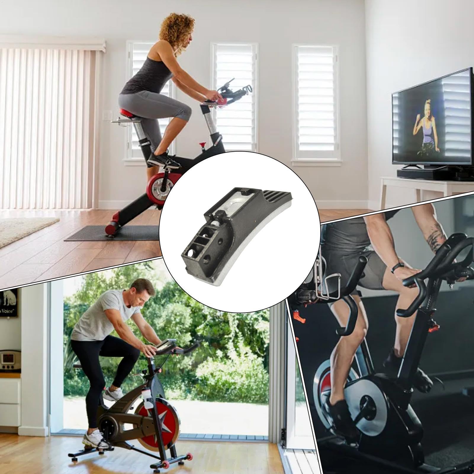 Pastiglie Freno In Feltro Per Cyclette – Ricambio Per Freno Interno, Antiscivolo, In ABS E Feltro, Facile Da Installare