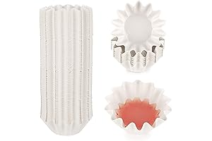 JUXYES Reusable Wax Melt Liner Tray 100 Pack, Leakproof Wax Liners Tray for Wax Warmers