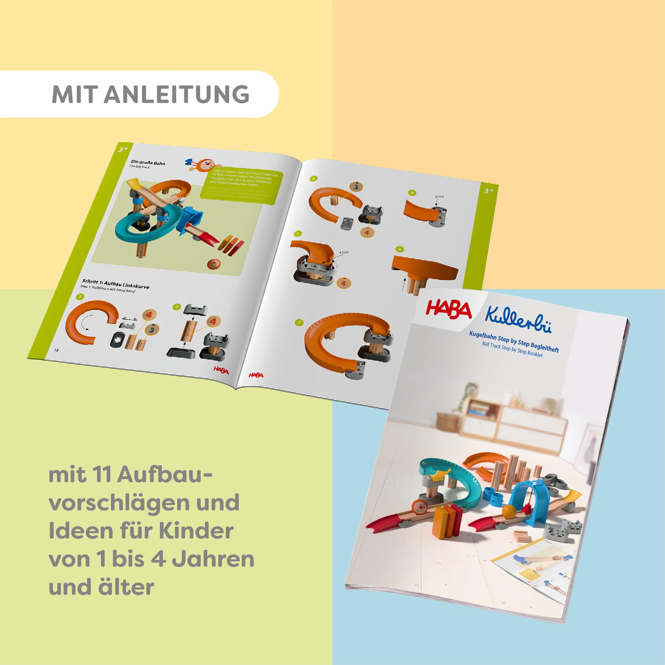 Kullerbü Kugelbahn Step-By-Step