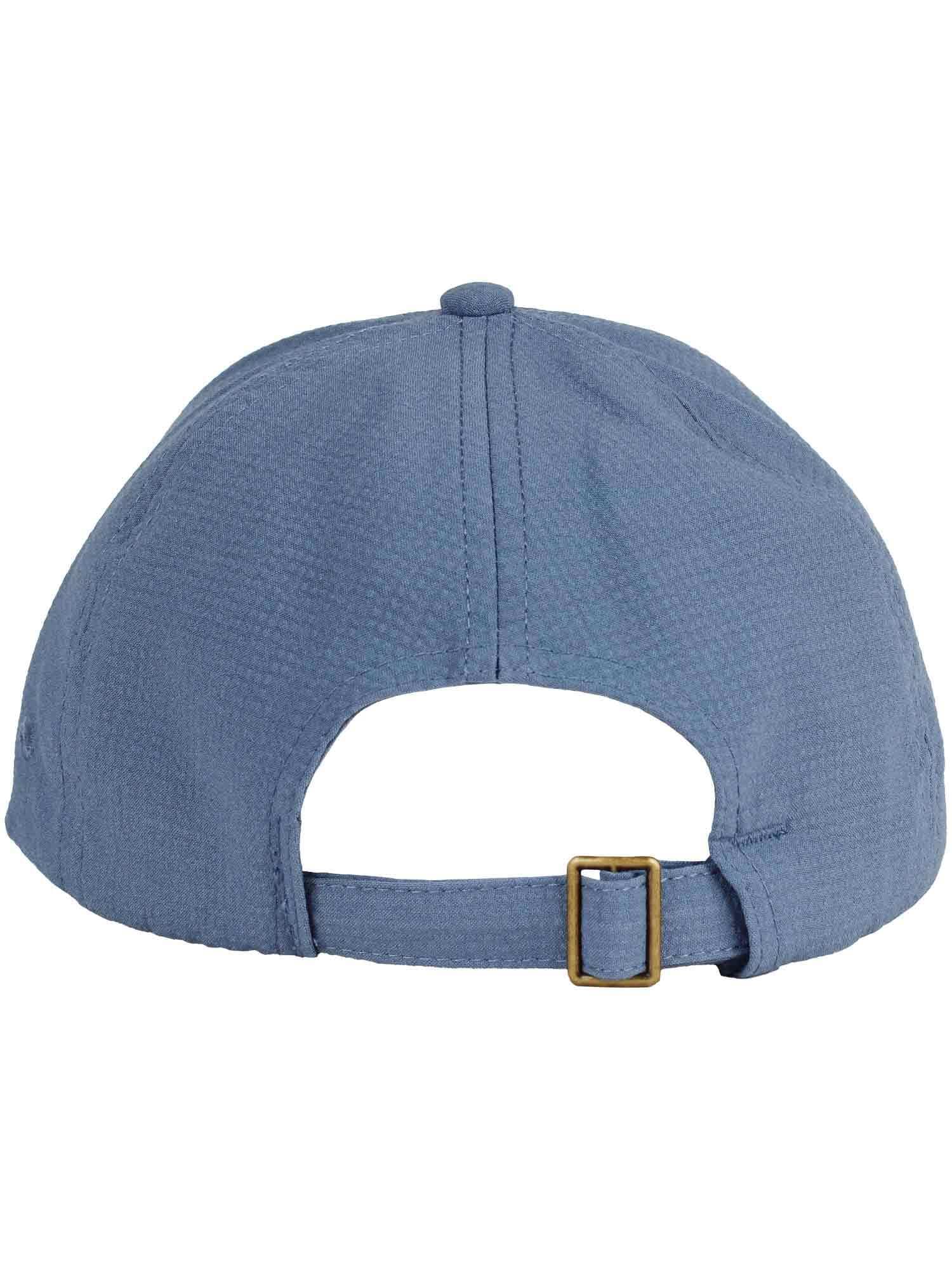 bugatti Gorra Uni Seersucker Flag Mujer/Hombre - de Beisbol Hebilla Metal, con Visera Primavera/Verano Primavera Verano
