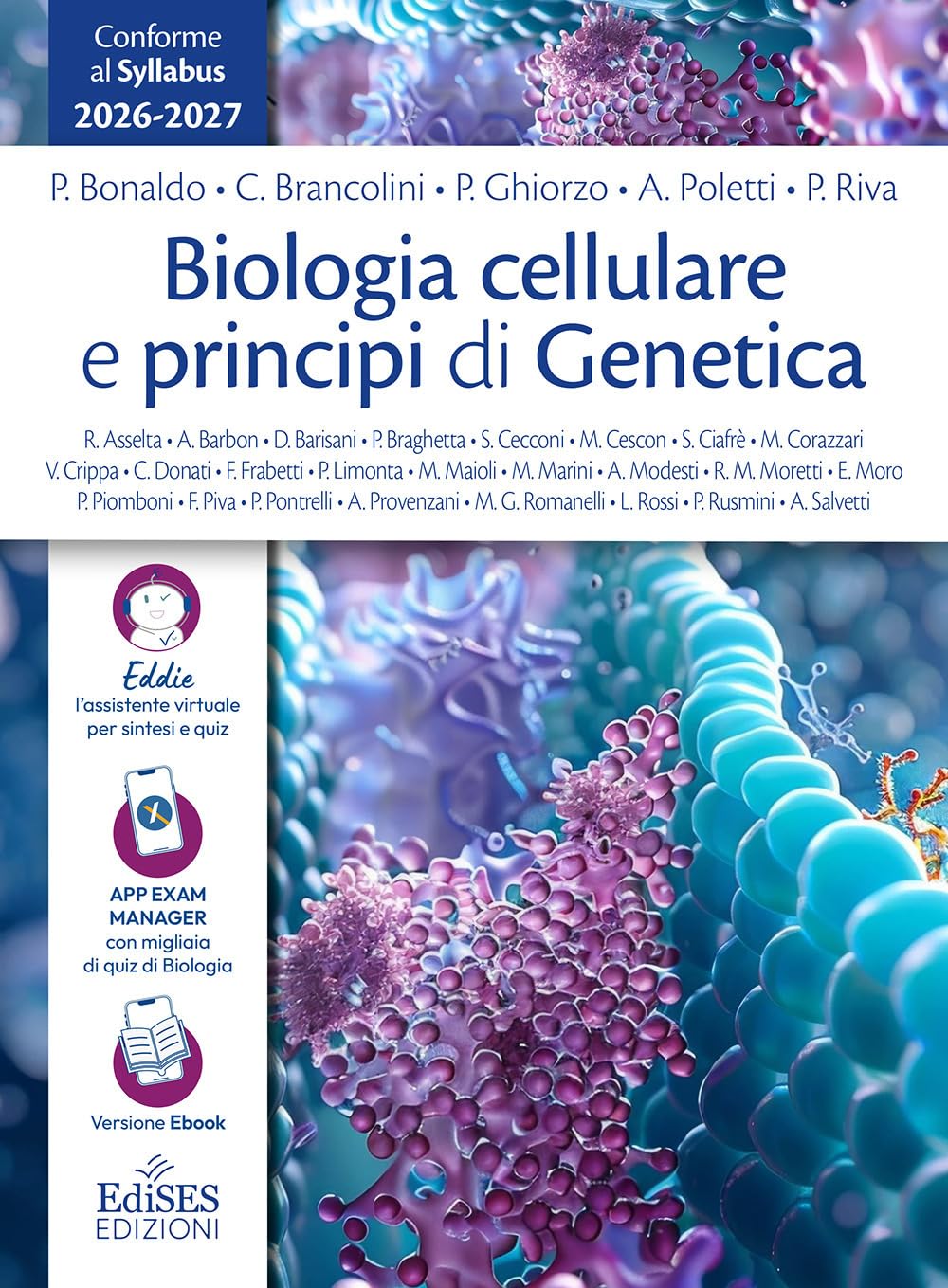 Biologia cellulare e principi di Genetica. Manuale conforme al Syllabus per il semestre filtro 2026-2027. Con assistente virtuale