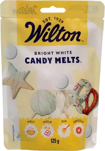 Wilton Candy Melts 125g – Pick Any 3 | Sweet Creamy Coating for Cake Pops, Cakes, Candies & Treats