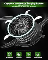 Vista 2 de SCITOO Motor soplador de calentador HVAC con jaula de ventilador 68038189AA para Dodge para Journey L4 2.4L 2009-2019, para Dodge para Journey V6