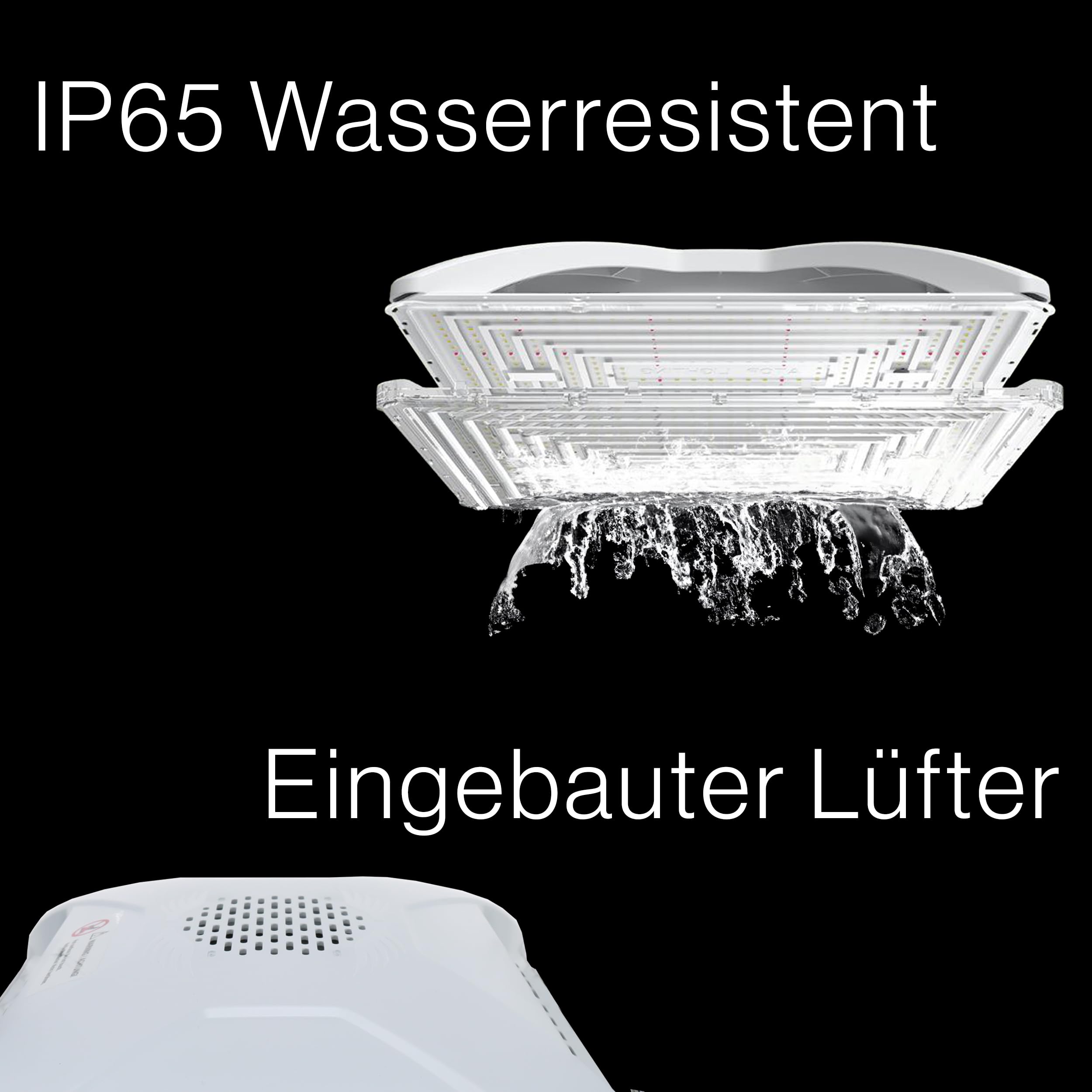 BOLD Grow Lampe 200W - LED Pflanzenlampe Vollspektrum Dimmbar Growlight