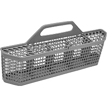 WD28X10127 WD28X10128 Universal Dishwasher Utensil Silverware Basket Compatible with GE Whirlpool Kenmore Maytag Frigidaire KitchenAid Samsung LG Dishwasher WD28X10131 WD28X10132
