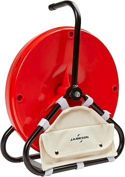 Jameson 15-316-250 Mini Duct Hunter Traceable Rodder with 250 Feet of 3/16-Inch Rod