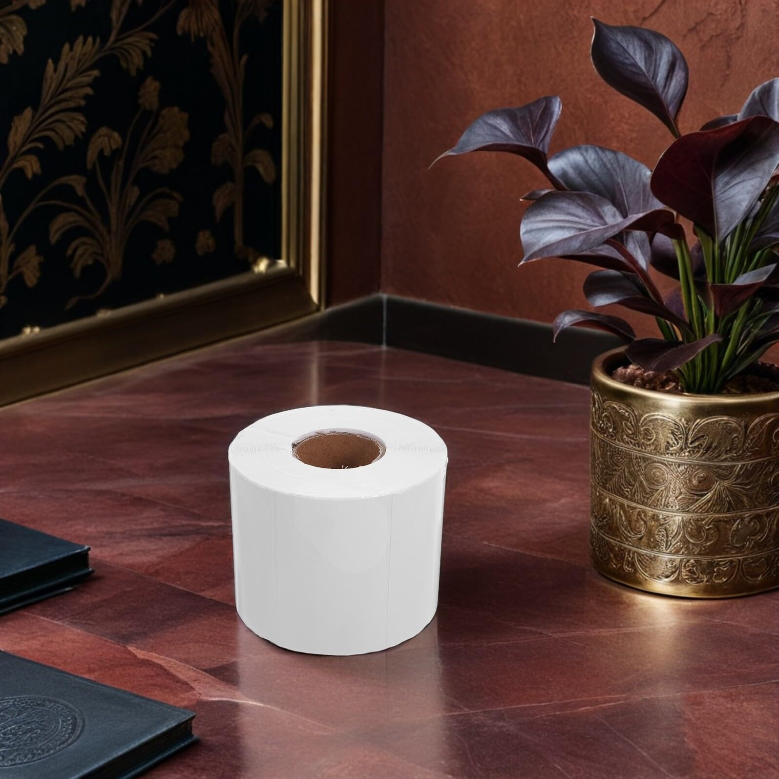 NUOBESTY Etichette Adesive Bianche per Stampanti Inkjet e Termiche per Magazzino Spedizioni e Etichettatura Barattoli Carta Patinata Adesiva Resistente