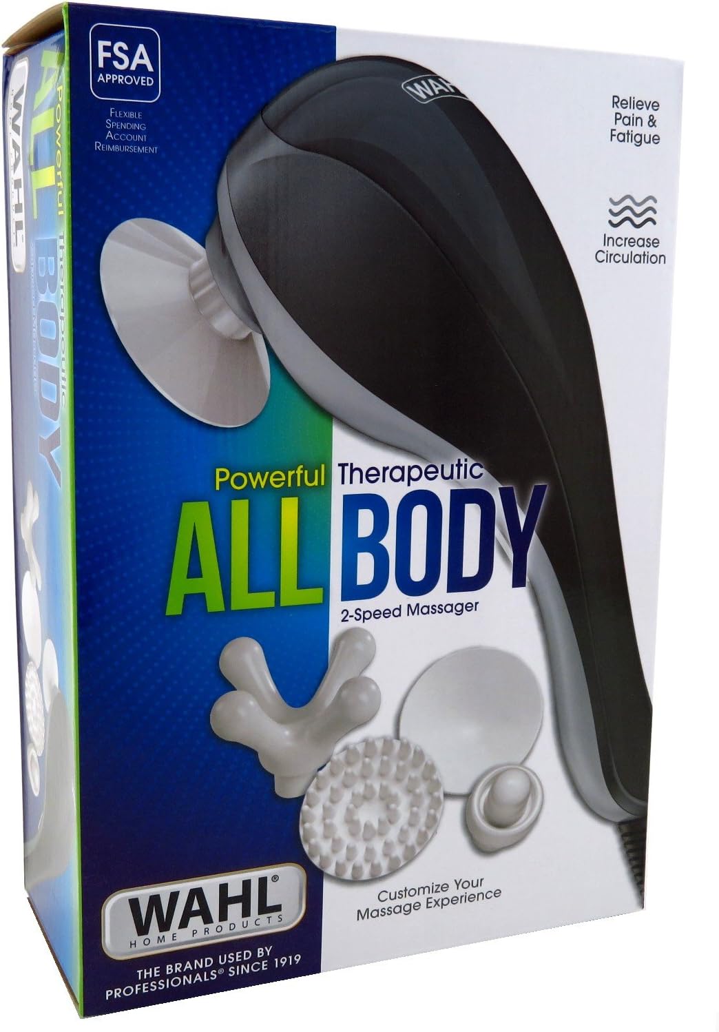 Wahl All Body Corded Light Soothing Vibratory Massager with