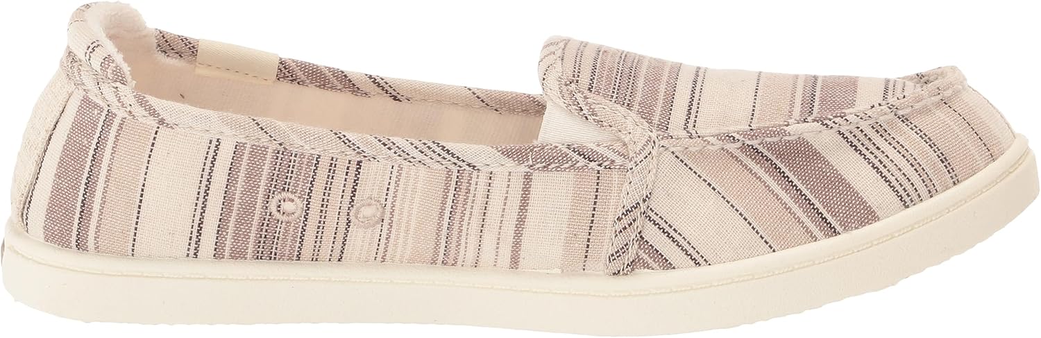 Roxy Women's Minnow VII Slip On Loafer, Tan, 8 - Image 6