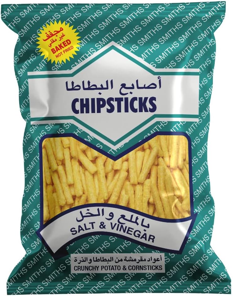 Smiths Salt and Vinegar Chip Sticks 30 g