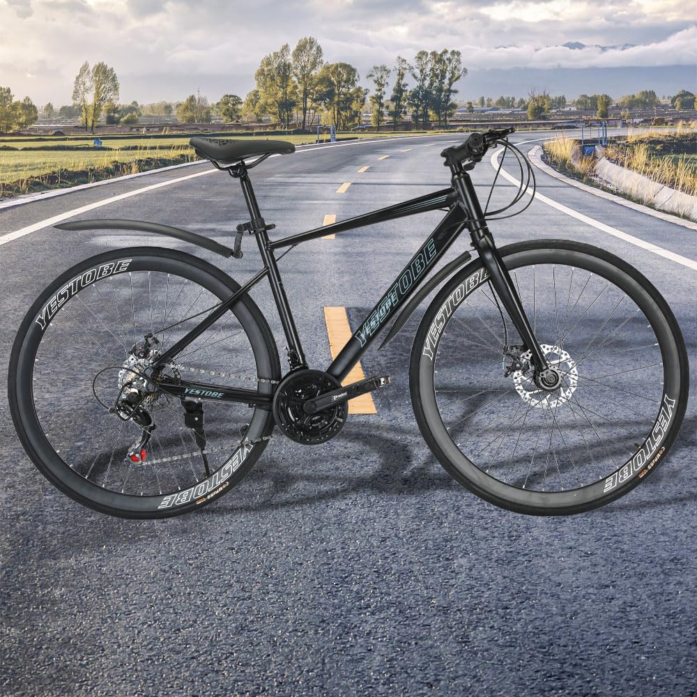 Amazon | ロードバイク 自転車 21段変速 700c ディスクブレーキ 【160