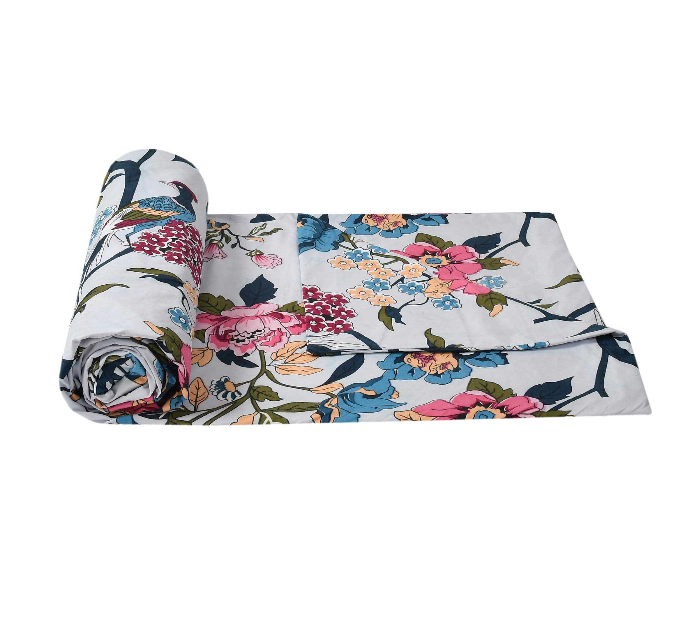 Lavender Glace Cotton Quilt Cover - Single Bed -18