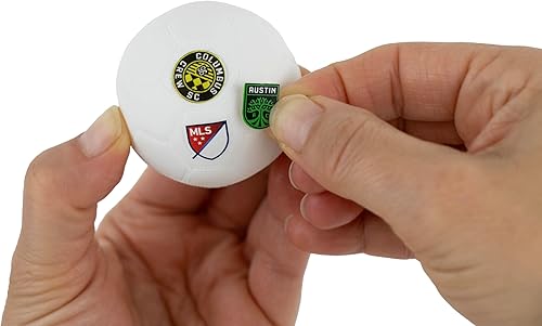 Miniatura 2 de World's Smallest Juego de pelotas de fútbol de la MLS, con licencia oficial de Major League Soccer, incluye una pelota de fútbol en miniatura, bolsa