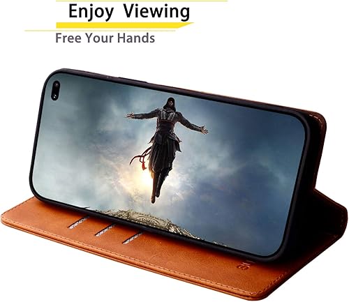 Miniatura 8 de SUANPOT Funda de piel tipo cartera para Samsung Galaxy S10+S10 Plus 6.4 (no compatible con S10, S10e) con bloqueo RFID, tarjetero de crédito con