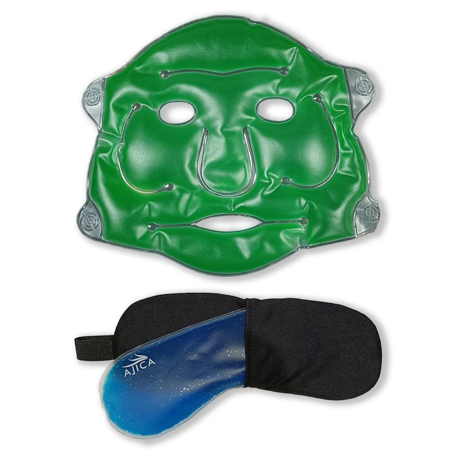 Aqua Ice Face & Eye Cooling Gel Pad and Aloe Vera Gel Mask Ice Pack for Face and Eye Patches Remove Dark Circles, Fatigue Cool Eyes Patch Pads Eye Care | Facial Skin Refresh Face Mask for Hot & Cold Therapy (Aloe Eye Cooling Pad, Pack of 1) — Amazon image 29