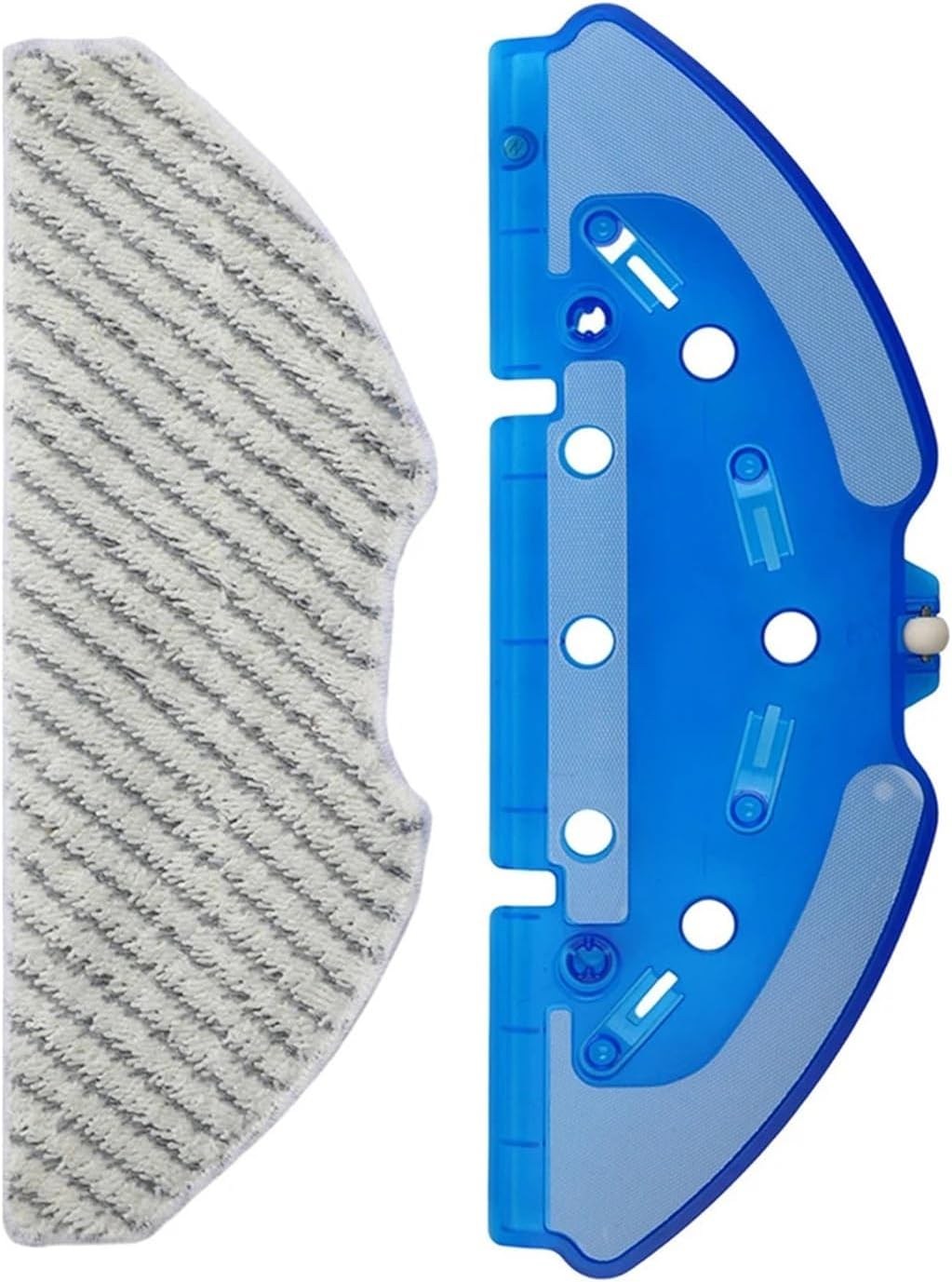 Mop Cloth Frame Kit for RR8587WH ，Compatible for Xplorer， 75 S+ Robotic Vacuum Cleaner Mop Bracket and Pads Replacement Parts