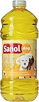 Sanol Dog Eliminador De Odores Para Cães E Gatos Citronela 2 Litros Amarelo