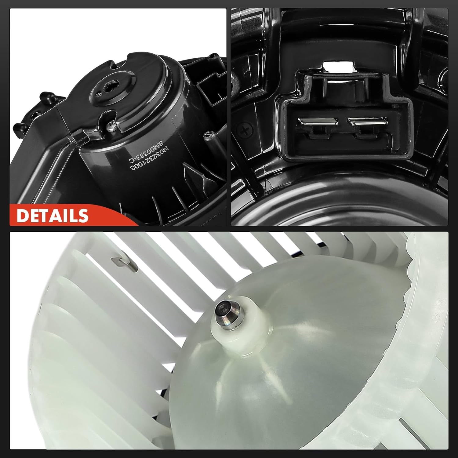 A-Premium Front HVAC Heater Blower Motor Compatible with Honda CR-V 2017-2023, Civic 2022-2023, HR-V Odyssey & Acura Integra & Subaru Crosstrek, Impreza 2017-2022, Legacy Outback 2020-2022
