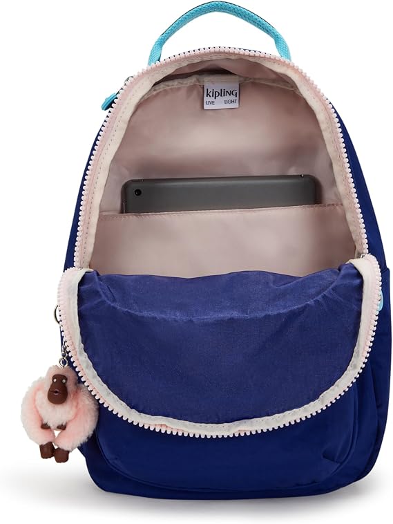 Kipling SEOUL S Small Backpack, Solar Navy C (Blue)