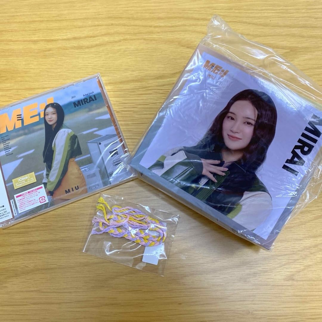 Amazon.co.jp: CD付ME:I 櫻井美羽 ユニバーサル MIRAI3形態 BOX