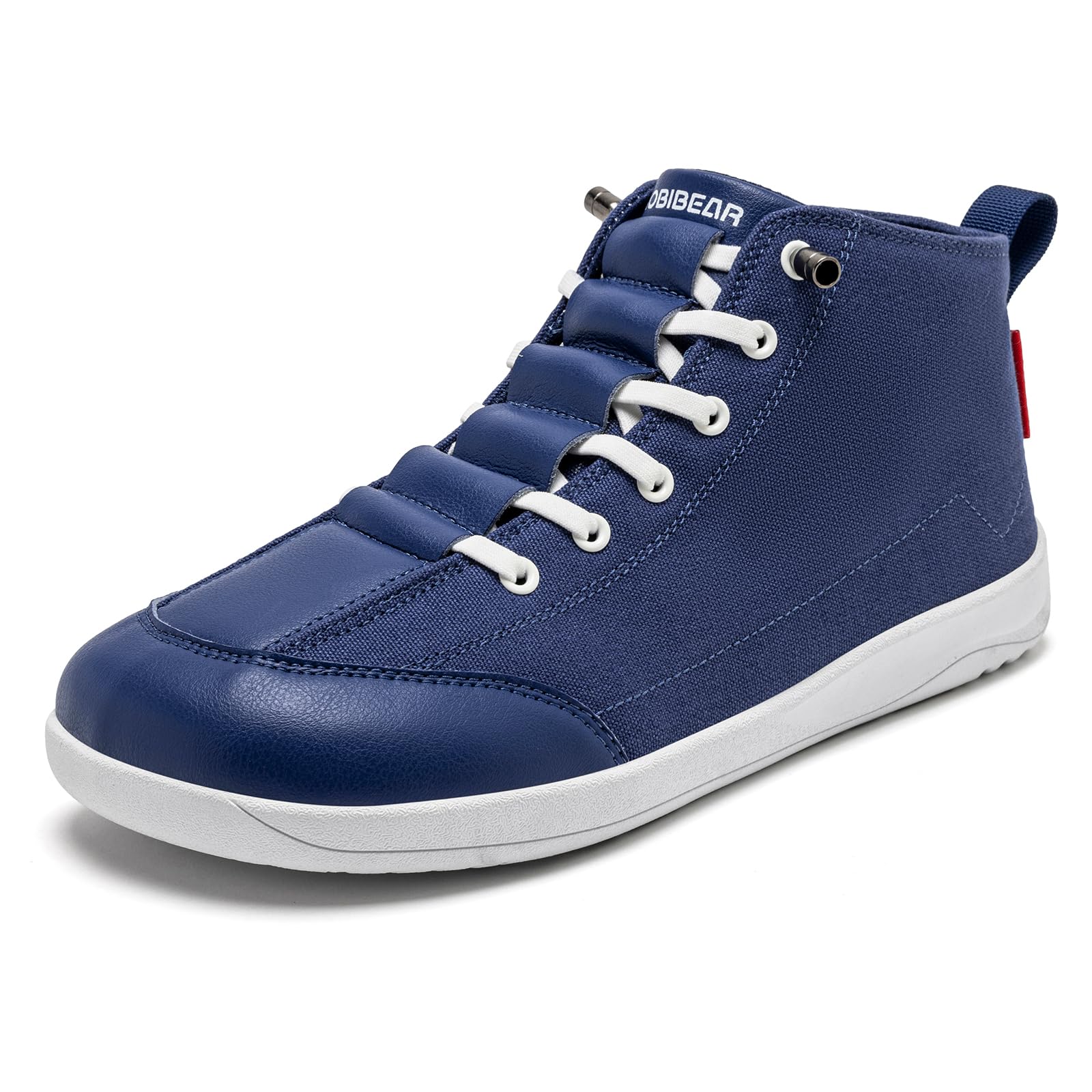 HOBIBEAR Unisex Barfußschuhe | Weite Zehenbox | Bequeme Netz Trailrunning Schuhe