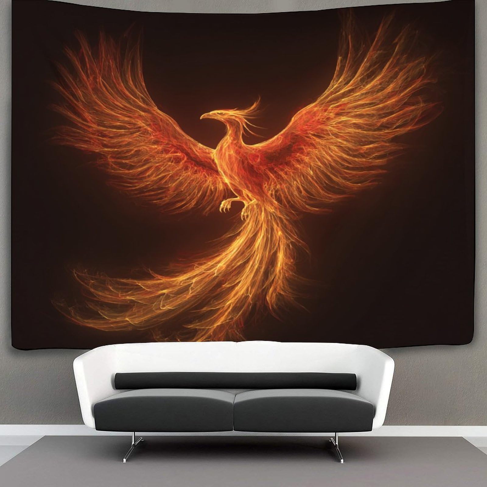 kaiyun Phoenix Tapestry, Wall Hanging,Wall Art for Bedroom Aesthetic Home Decoration for Living Roombedroom 100cmx150cm