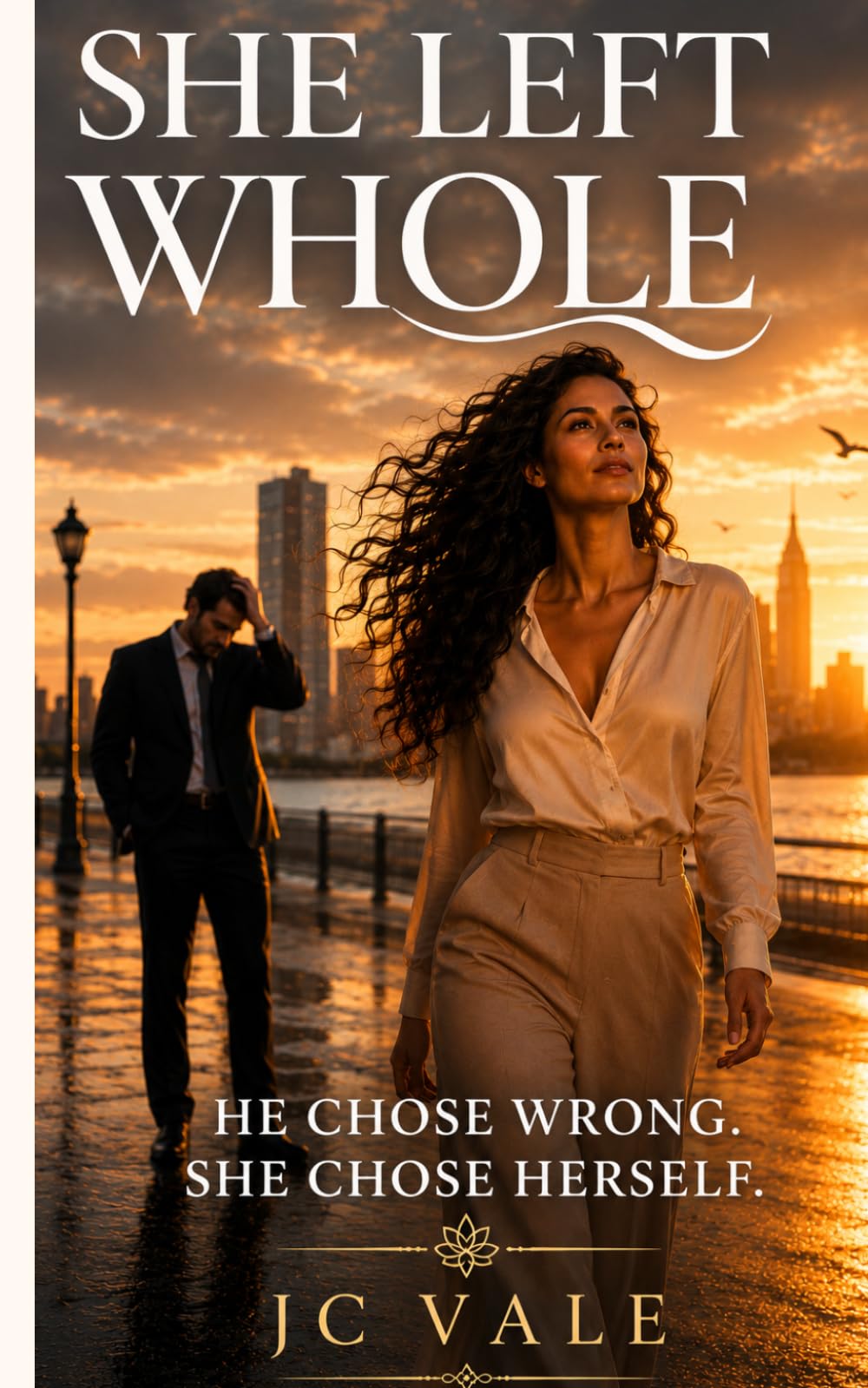 She Left Whole: He chose wrong. She chose herself.