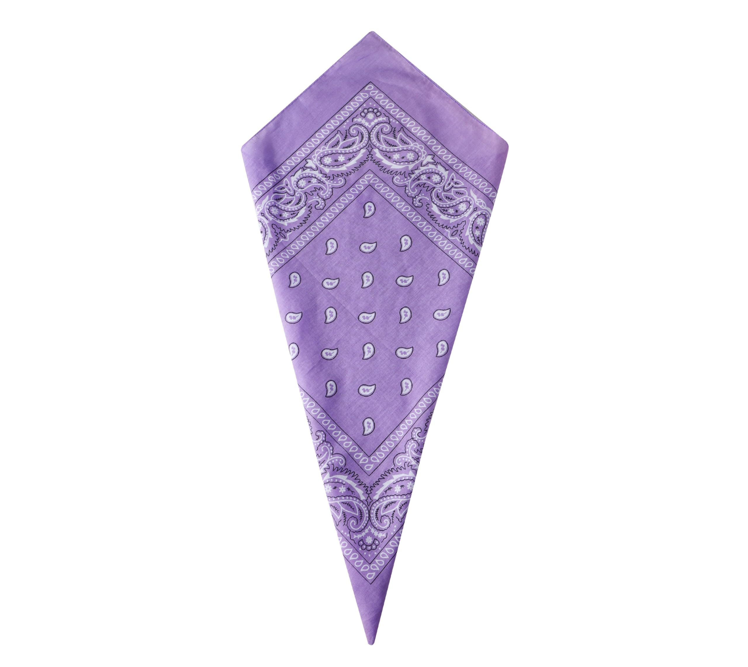 Paisley Bandana Head Scarf Headbands Handkerchief Cowboy Cotton Bib Party Face Covering Headwear For Motorcycling Mens Womens Unisex — view 22