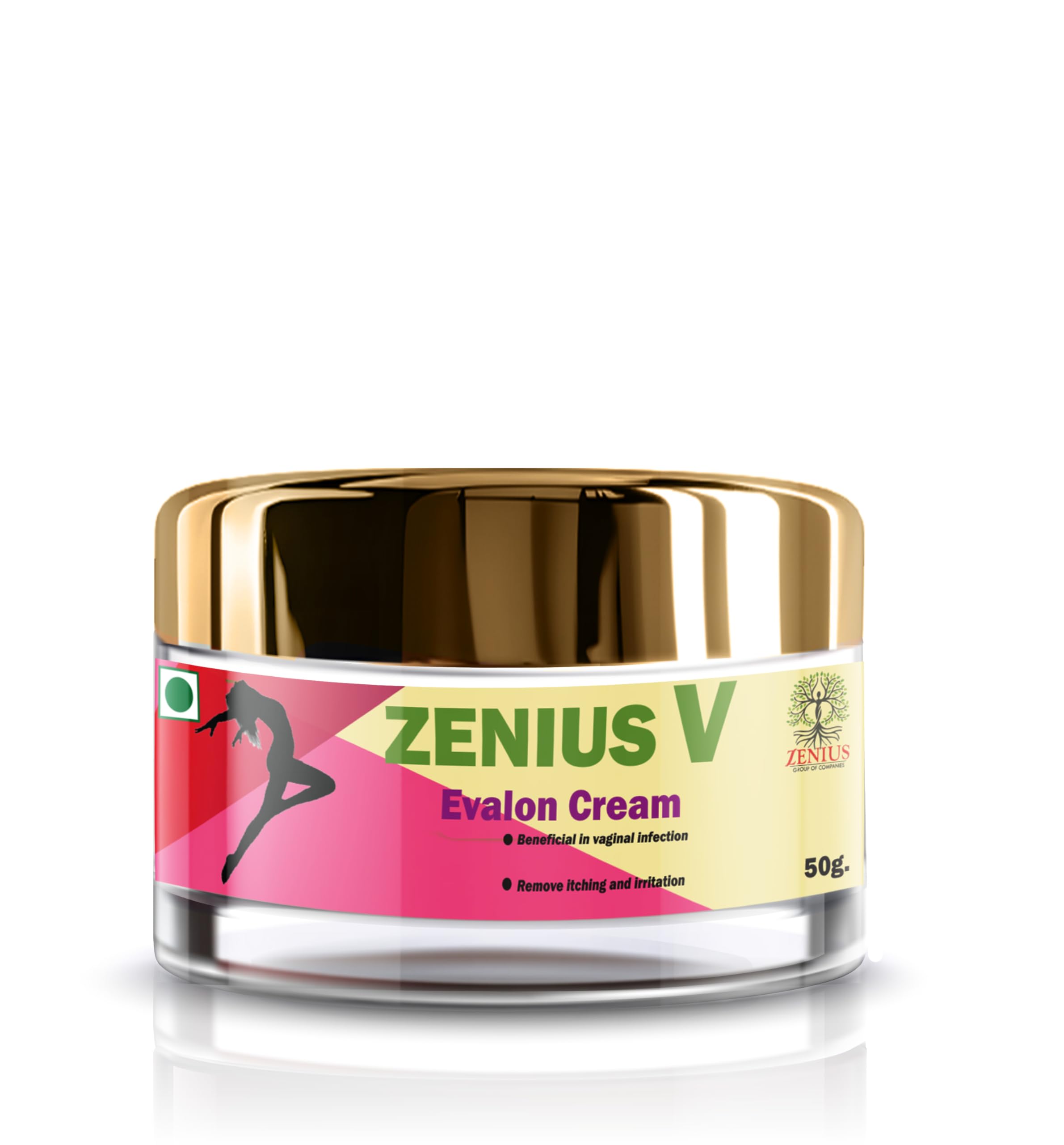 Evalon Cream | Herbal Vaginal Care Cream for Itching, Irritation & Odor Control | Supports Intimate Hygiene | 50g