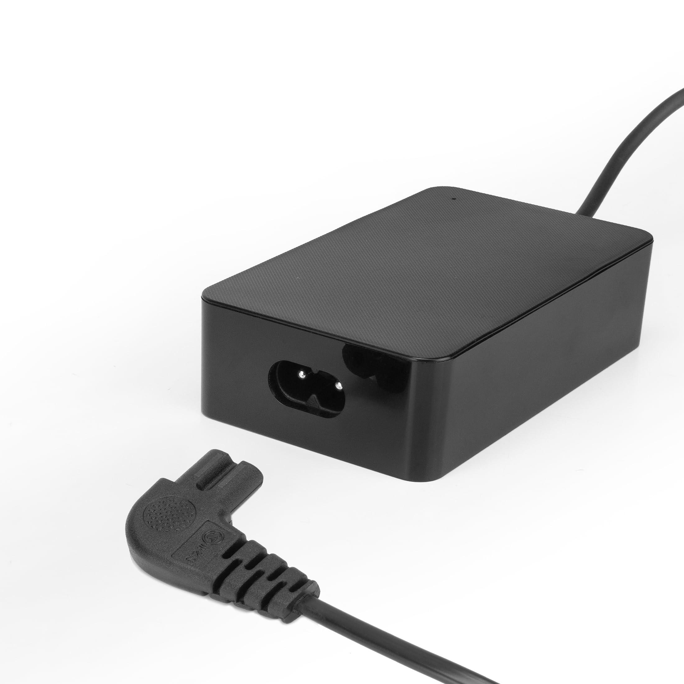 ACT C7 Kabel 3m, Euro Netzkabel Stromkabel Type C Eurostecker Gewinkelt auf Buchse, Kleingerätekabel PS4/PS5, TV, Drucker– AK5421, 3 m (Packung mit 2)