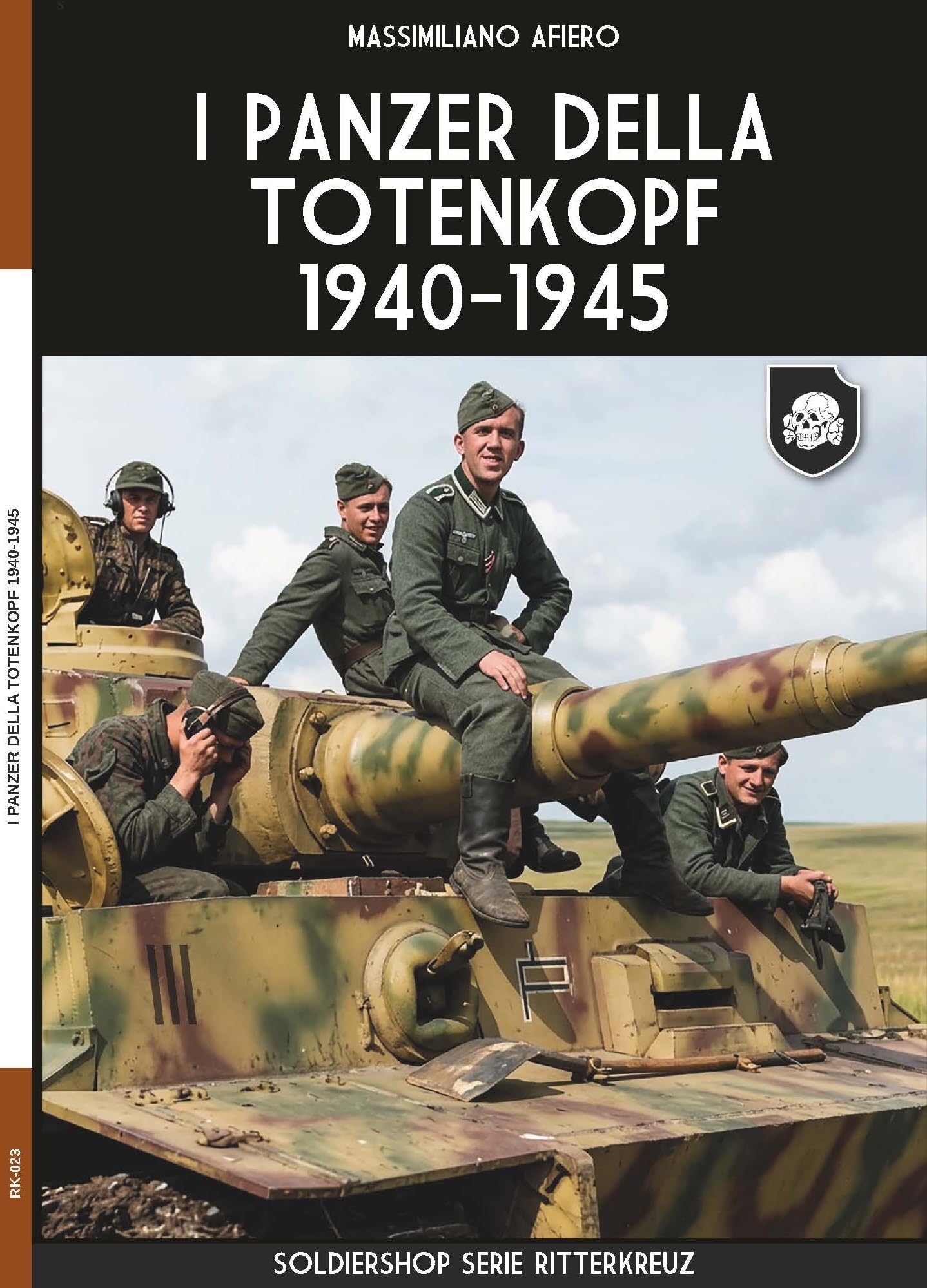 I panzer della Totenkopf 1940-1945 édition de collection en italien pour passionnés d'histoire