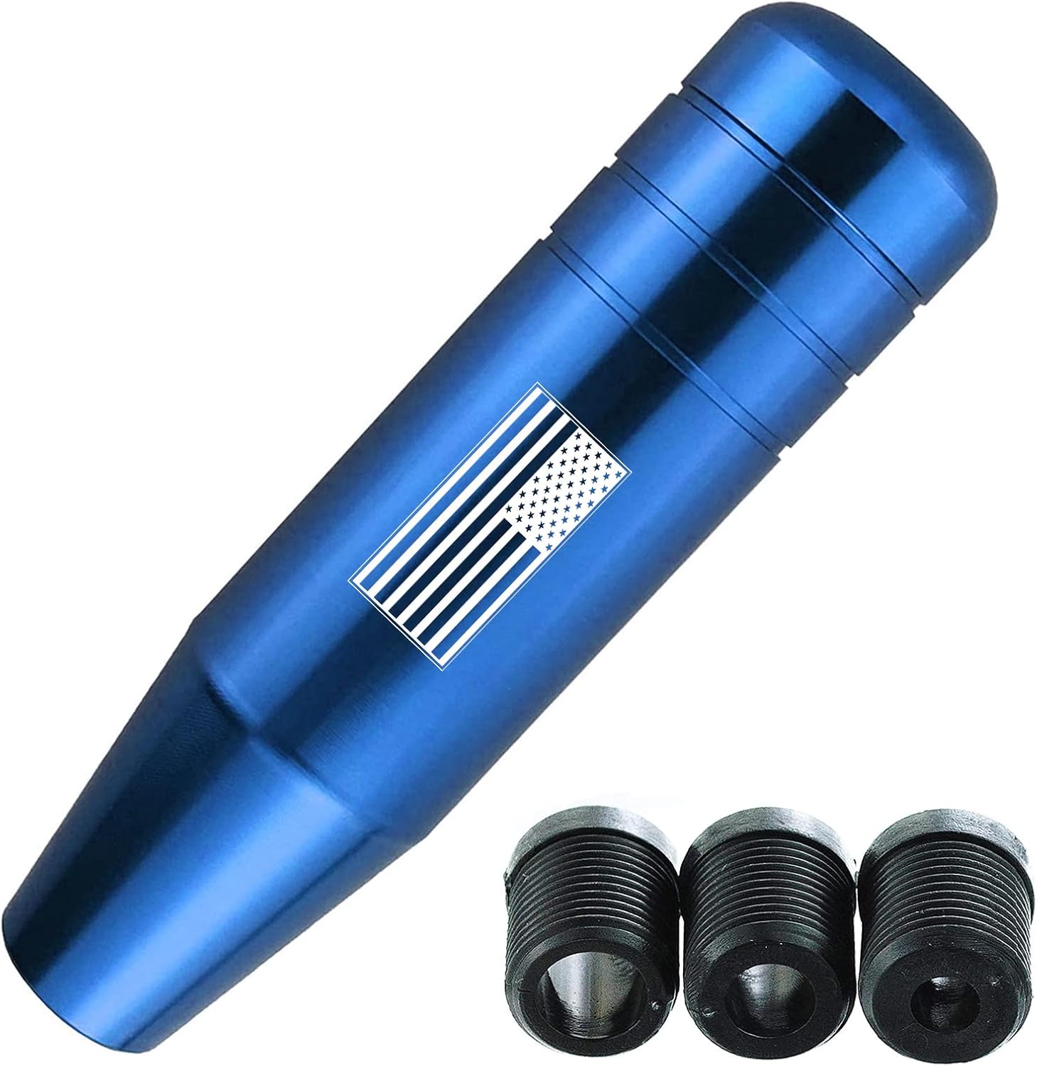 Miytsya Pack1 Gear Stick Shifter Knobs, American Flag Design Metal Gear Stick Shift