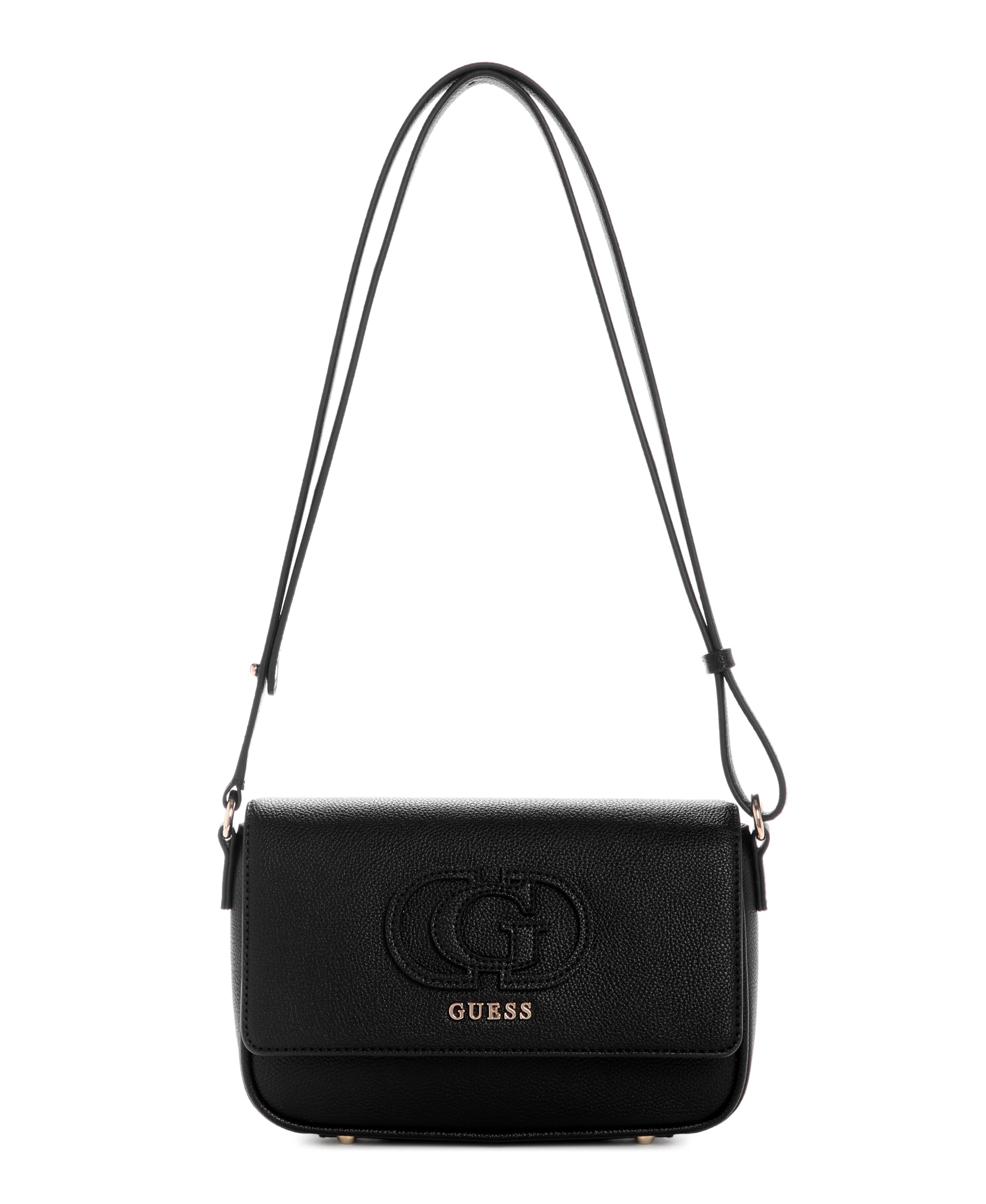 Guess Women's Black Shoulder Bags, One Size, Isola Crossbody Bag