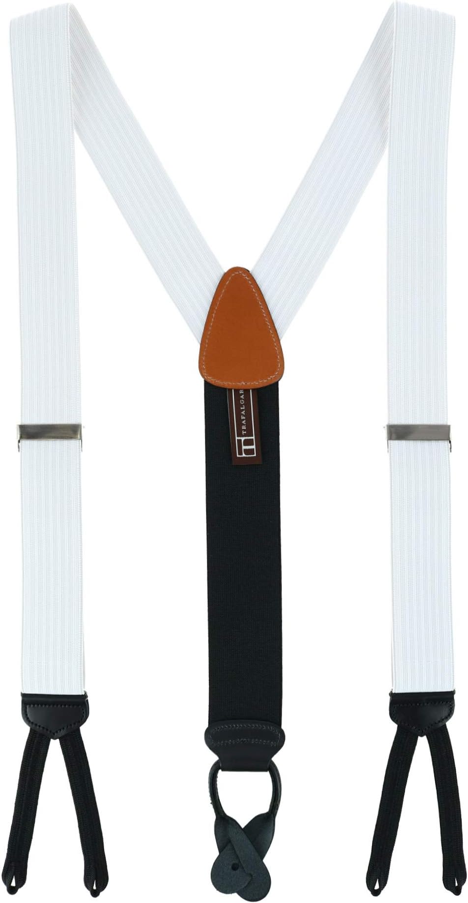 Trafalgar Men's 35mm Formal Regal Braces (Suspenders)