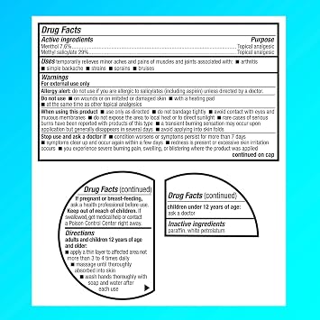 Icy Hot Original Pain Relieving Balm 3.5 oz (pack of 4)