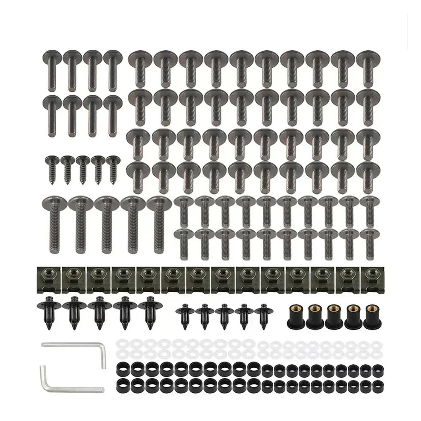 Viti carena moto Per TE449 TE450 TE510 TE511 TE610 TE630 TC449 TC450 TC510 TC50 Kit Bulloni Carenatura Accessori Moto Set Viti