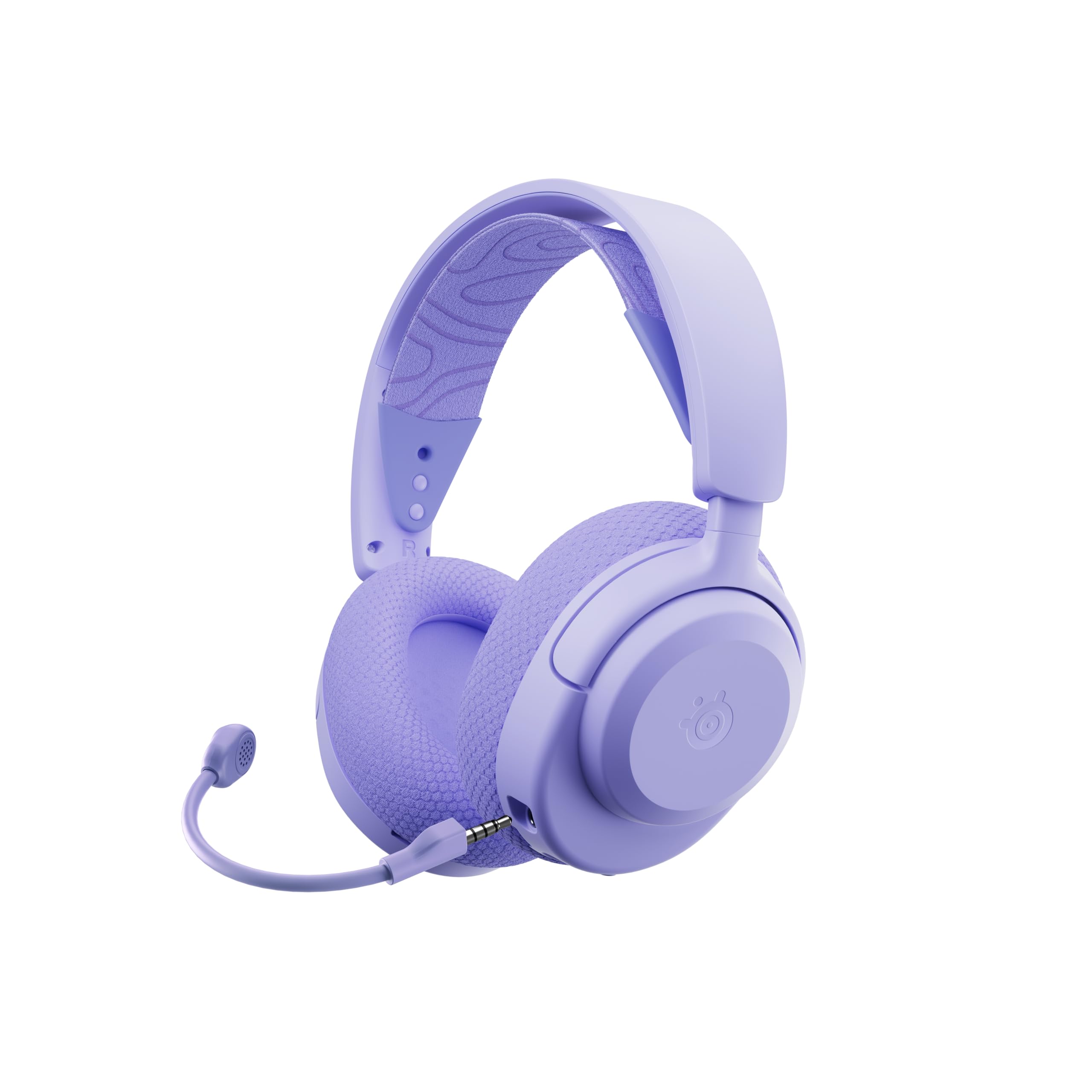 SteelSeries Arctis Nova 3X Wireless zestaw słuch. - kontrola aplikacji mobilnej - 40h baterii - Neodymowe przet. magn.- 2,4 GHz/Bluetooth - Odpinany mikrofon - Xbox, PS5, PC, Switch - Lawendowy