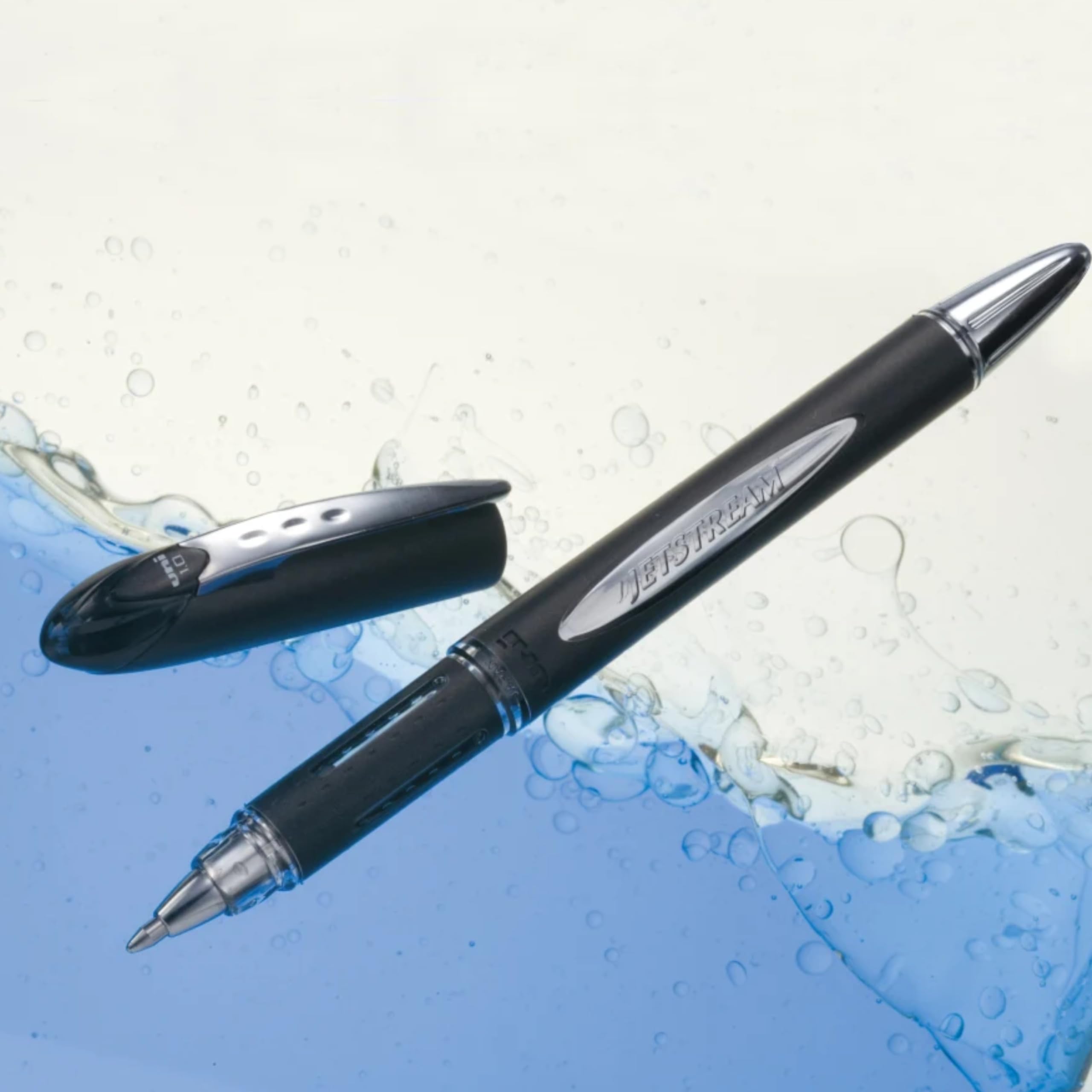 Uni-Ball Power Tank SN-220, Penna A Sfera Retrattile 1.0 Mm, Inchiostro Nero, Confezione Da 6, Scrive Ovunque Anche A -20°C - 5